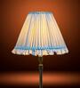 Blue 30cm empire premium softback lamp shade in cotton