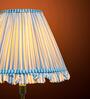 Blue 30cm empire premium softback lamp shade in cotton