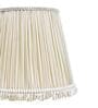 Beige 30cm straight empire premium softback lamp shade in cotton