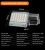 30W Rechargeable Solar LED Camping Light Black