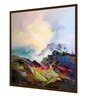 Clay & Paper Multicolour Canvas Framed Art Print