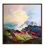 Clay & Paper Multicolour Canvas Framed Art Print