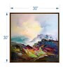 Clay & Paper Multicolour Canvas Framed Art Print