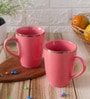 320ml 22k Liquid Gold Marble Design Ceramic Coffee Mug (Peach)