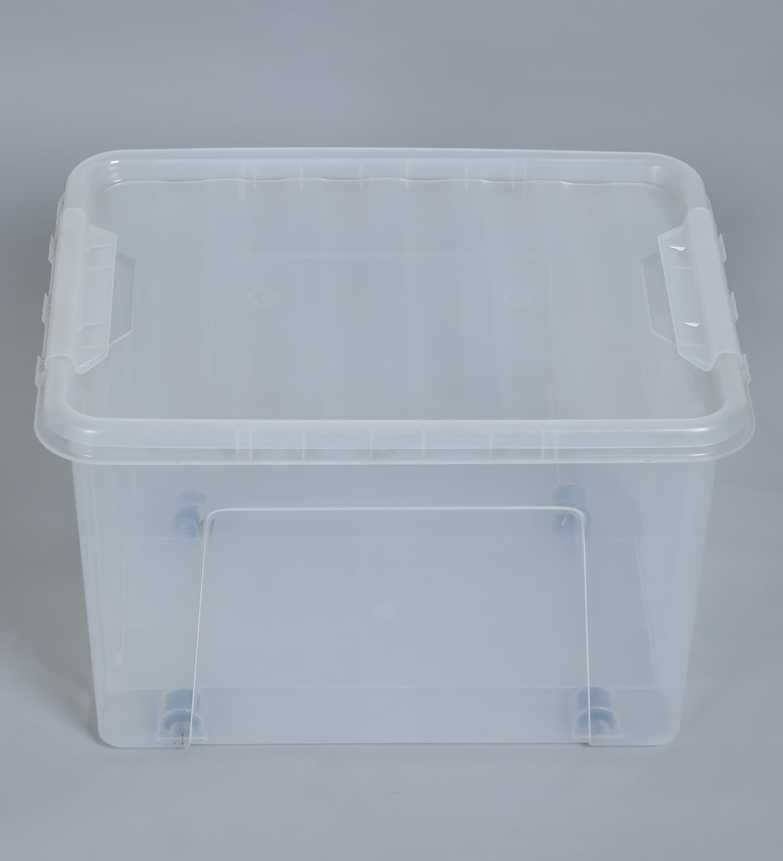 Buy 35 Ltr Plastic Storage Box By Transparent By The Quirk Box Online