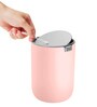 35 Litre Grey Plastic Dustbin