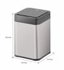 35 Litre White Plastic Dustbin