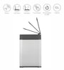 35 Litre White Plastic Dustbin
