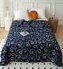 Blue 350 GSM Silky Touch Premium Super Soft Doube Bed Blanket