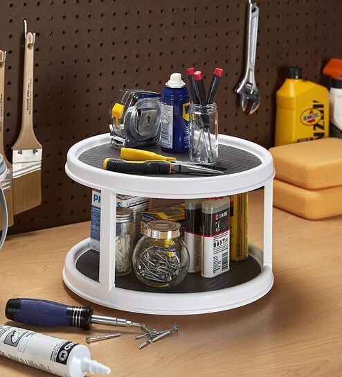 360 Rotating Desk Organizer