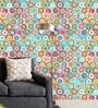 36 Feet Psychedelic Style 300 Gsm Wallpaper Roll