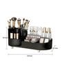 Assorted 360 Degree Rotating Makeup Organizer with Brush Holder