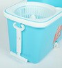 360 Degree Popular Spin Bucket Mop with 2 Wheels & 1 Microfibre Refills
