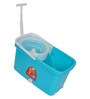 360 Degree Popular Spin Bucket Mop with 2 Wheels & 1 Microfibre Refills