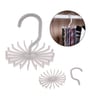 360 Degree Rotating White Tie Hanger