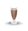 360 ml Dessert Glass Set of 2 from Brazil | Cone Shaped Ice Cream Glasses for Milkshake, Cocktail, Dessert, Ice Cream, Falooda, Wine, Cocktails | Perfect for Home, Cafes & Restaurants