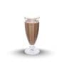 360 ml Dessert Glass Set of 4 from Brazil | Cone Shaped Ice Cream Glasses for Milkshake, Cocktail, Dessert, Ice Cream, Falooda, Wine, Cocktails | Perfect for Home, Cafes & Restaurants