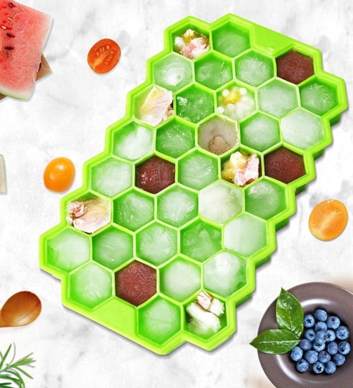 37 Cavity Regular Honeycomb Ice Cubes Silicone Tray