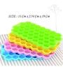 37 Cavity Regular Honeycomb Ice Cubes Silicone Tray