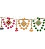 38 Inches Diya Design Toran