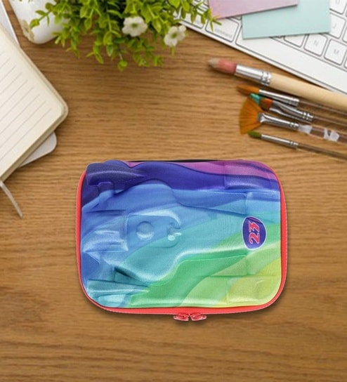 Multicolor 3D Car Shape EVA Hard Shell Pencil Case