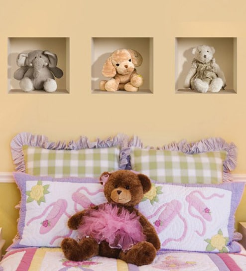 teddy bear wall net