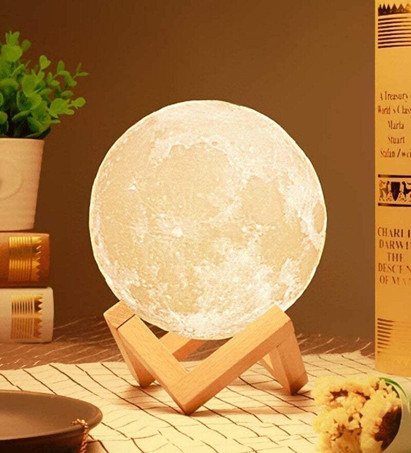 3d colour changing moon lamp