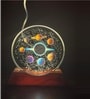 3D Acrylic Planets Crystal Ball Night Lamp with Base
