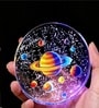 3D Acrylic Planets Crystal Ball Night Lamp with Base