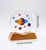 3D Acrylic Planets Crystal Ball Night Lamp with Base