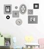 3D Decal Design Multicolour Wood (Pack of 10) Kids Wall Stickers