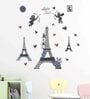 3D Decal Design Multicolour Wood (Pack of 10) Kids Wall Stickers
