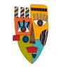 3D Face Decorative Wooden Wall Hanging Decor