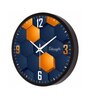 3D Hexagon Vector Multicolour Plastic Wall Clock