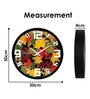 3D Leaf Designer Multicolour
Plastic Wall Clock