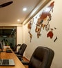 Mdf 3D Multilayer World Map Wooden Art