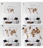 3D World Map Wooden Wall Art-  Xl Size