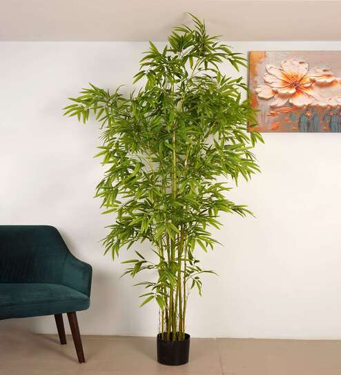 3Ft Artificial Variegated Dracaena Plant with Pot
