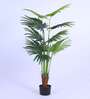 4.1Ft Artificial Palmetto Palm Tree Plant with Pot