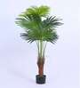 4.1Ft Artificial Palmetto Palm Tree Plant with Pot