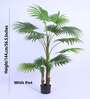 4.7Ft Artificial Palmetto Palm Tree Plant with Pot