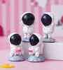 4 Astronaut Spaceman Multicolour Polyresin Showpieces