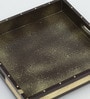 4 BOWL DRY FRUIT TRAY, METAL FITTING, CLASSIC THEME