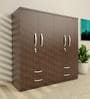 4 Door Wardrobe in Moldau Acacia Finish