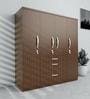 4 Door Wardrobe in Moldau Acacia Finish