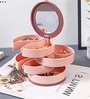 4 Layer Assorted 360 Rotating Jewellery Organizer with Mirror
