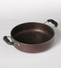 Wine Aluminium 4Mm  Non-Stick Multipurpose Pan With Handle