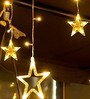 4 Mtrs 6+6 Diya Star Warm White Corded LED Electric String Light