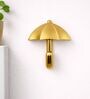 4 Pcs Gold Metal Umbrella Wall Hook