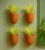4 Pcs Red Terracotta 8.5 Inchs Planters